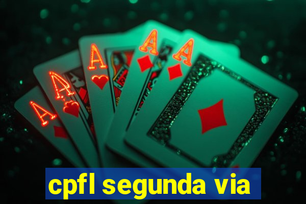 cpfl segunda via